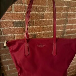Kate Spade Red Tote Bag